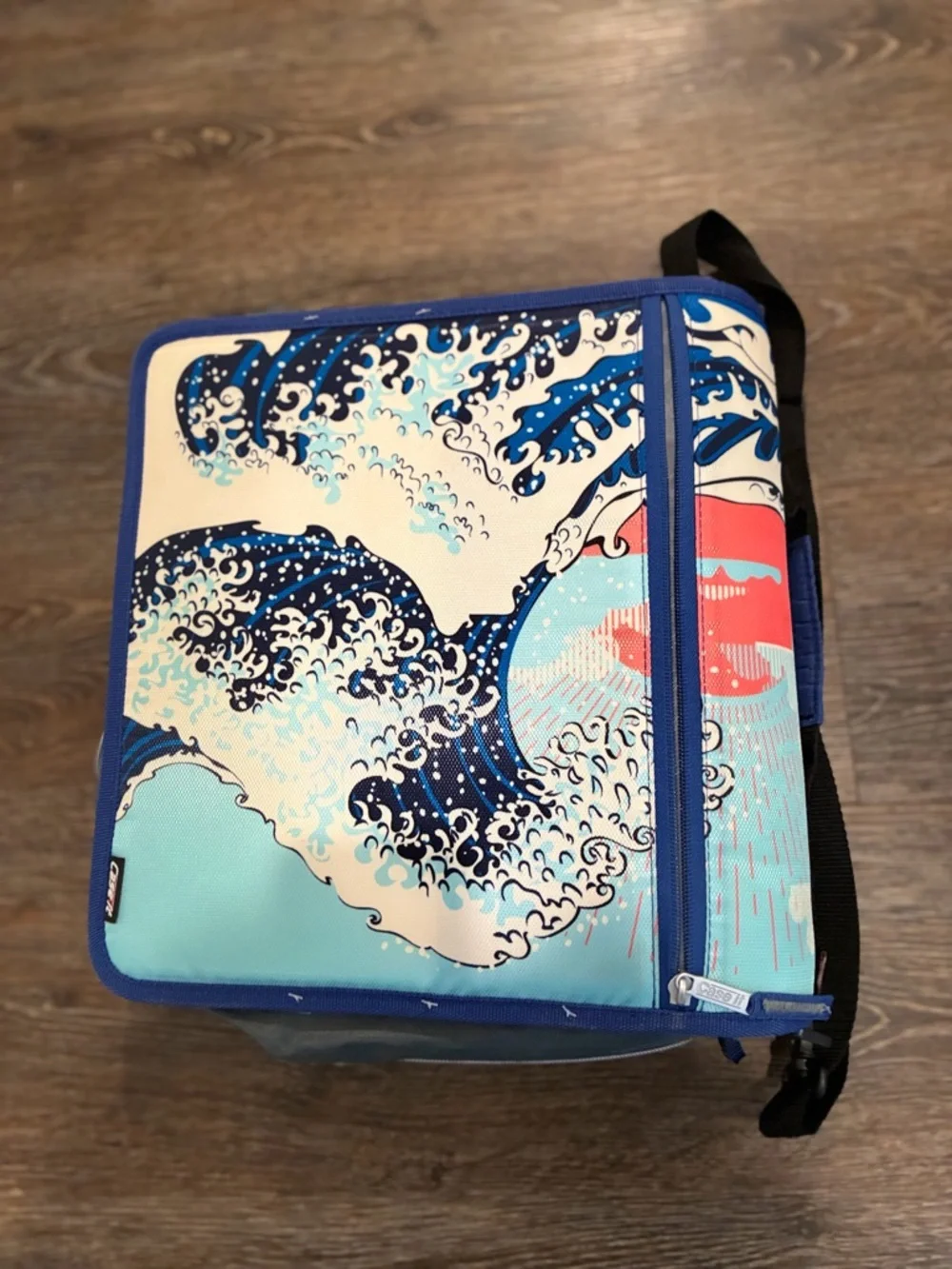 Colorful Wave Pattern Binder Folder - Multicolor - Picture 5 of 5